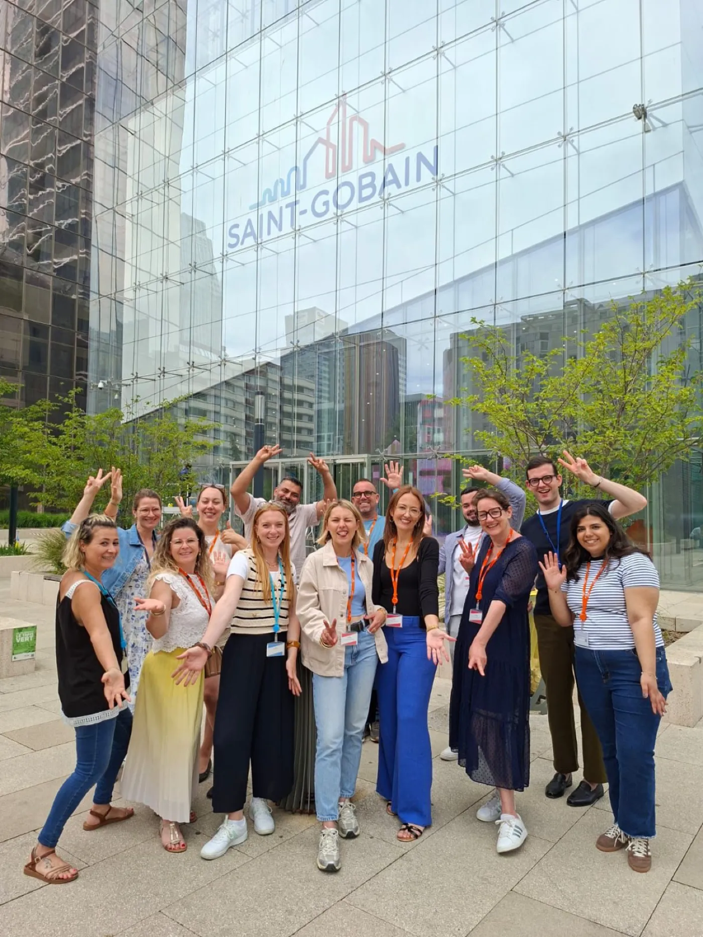 Promotion Saint-Gobain — fin de formation