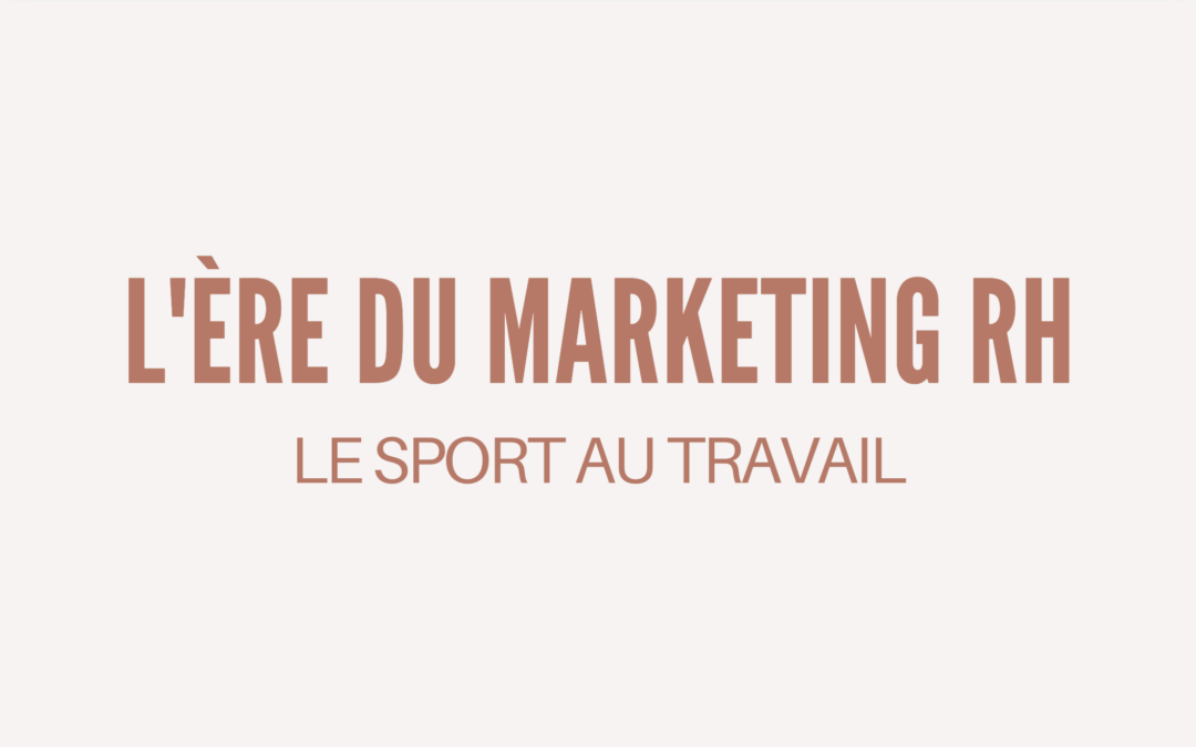 #89 – Le sport au service de votre marque employeur ? 🤽🏼‍♀️